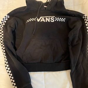Vans cropped hoodie
